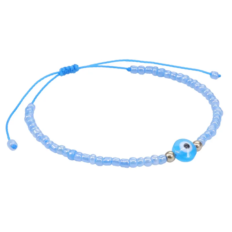 Celeste Bead Ojitos Bracelet