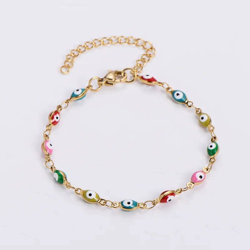 Colores Ojitos Oval Bracelet